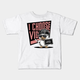 i choose violence Kids T-Shirt